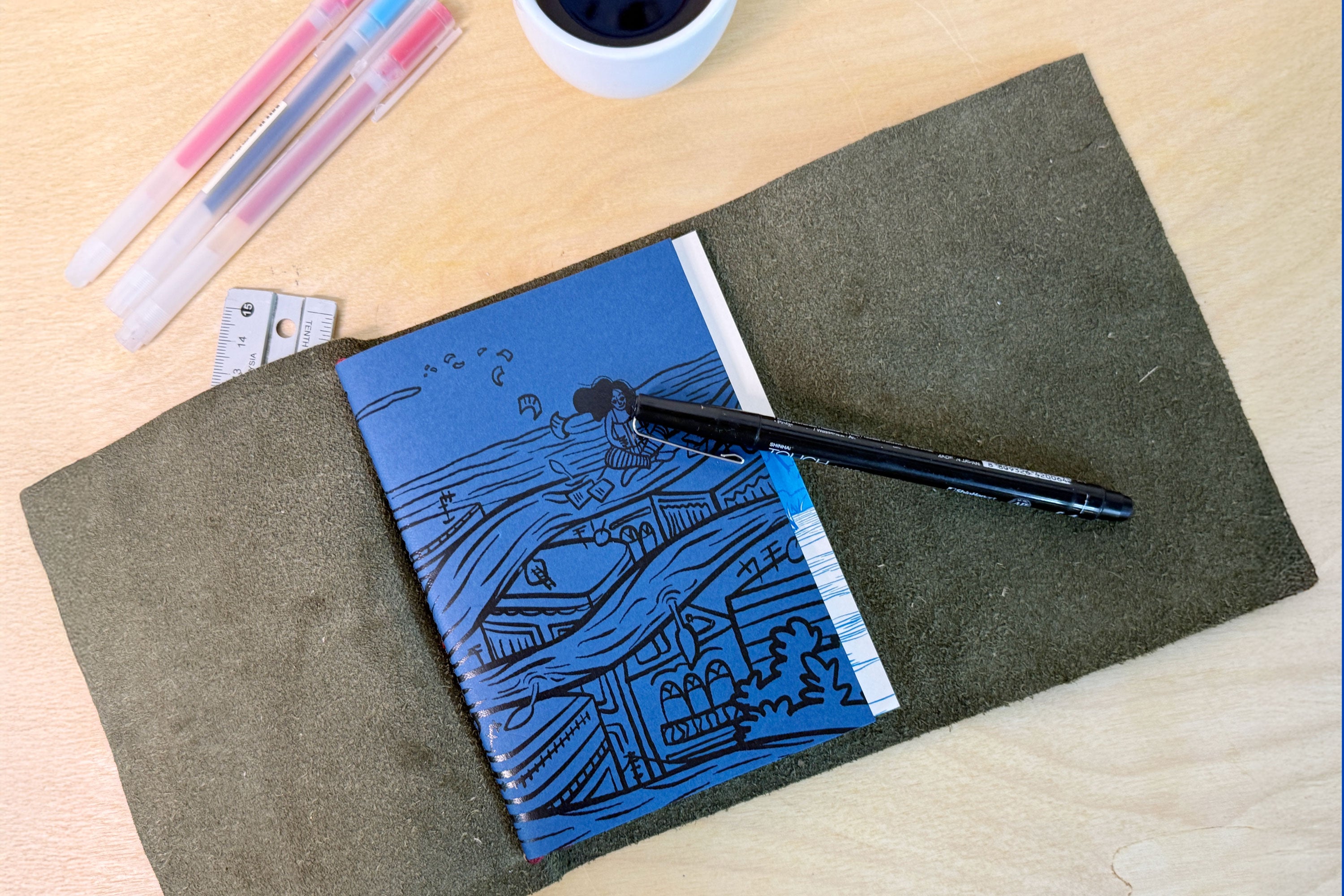 Frida Leather Companion (A6)
