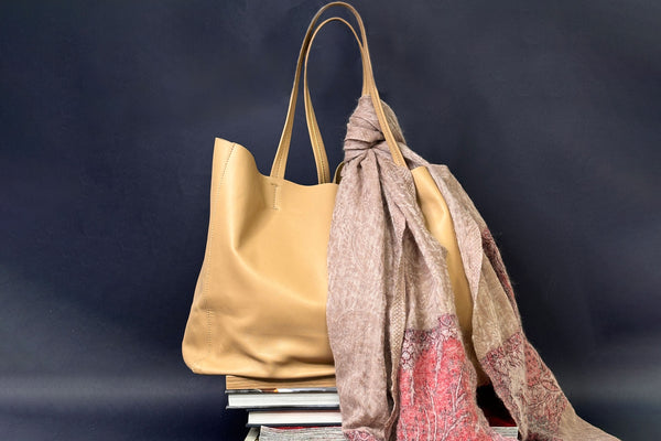 Joana Leather Tote Bag