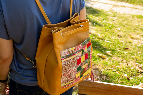 Helen × Le temps brodé Backpack - Lyliad